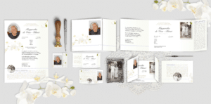 Rouwkaart bedankkaart bidprentje Oma