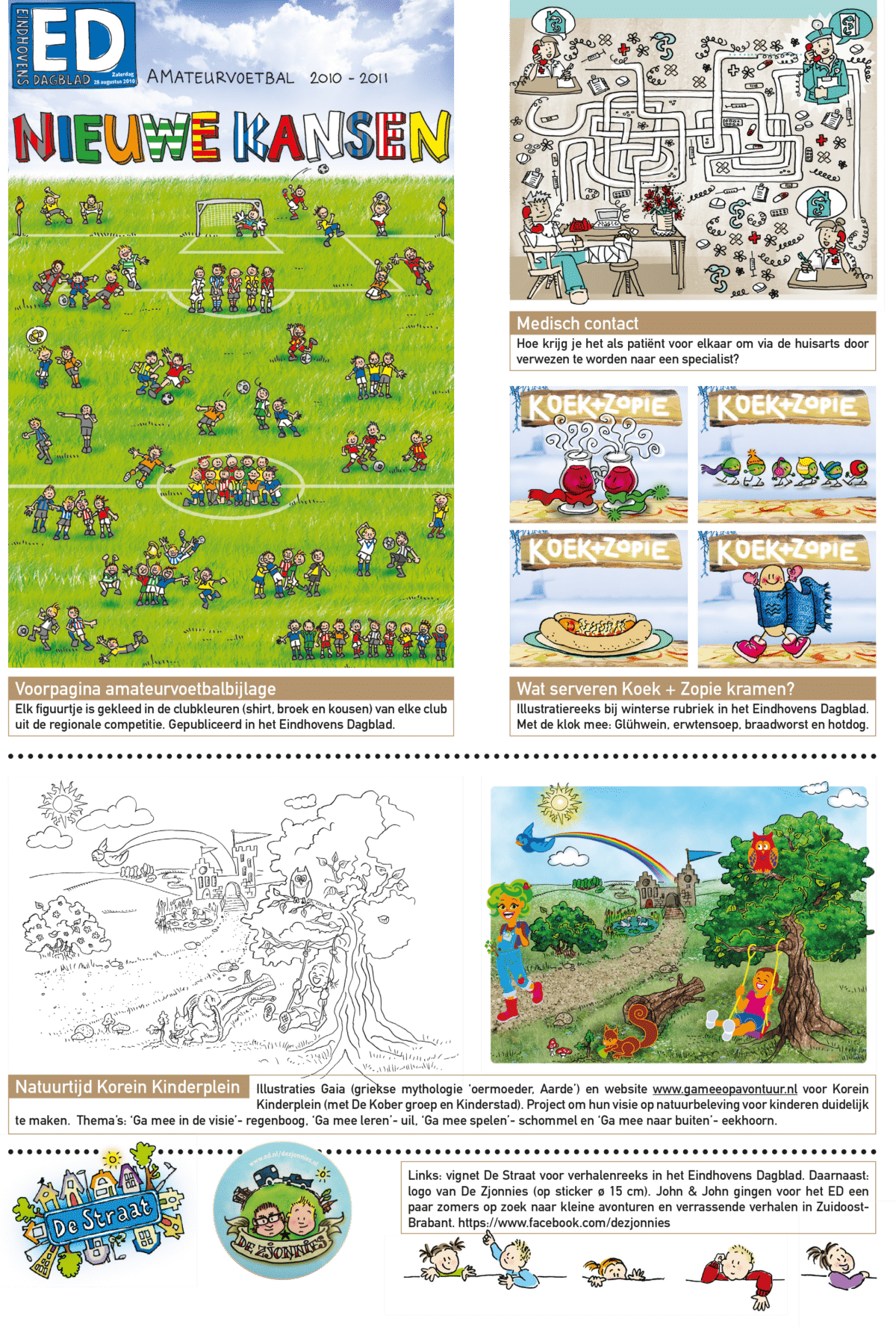 illustraties Eindhovens Dagblad