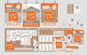 Feel good shop event flyers posters