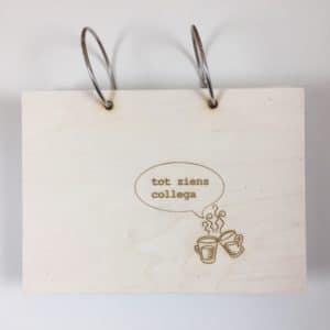afscheidsboek collega tot ziens thee