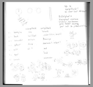 schetsen illustraties