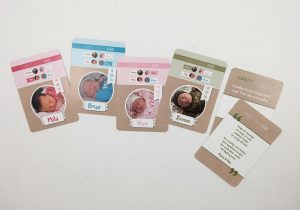 geboortekaartje kwartet