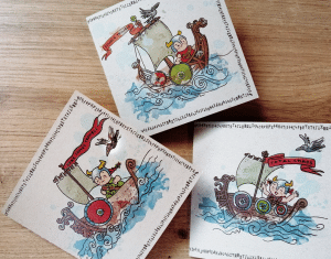 geboortekaartje Vikingen