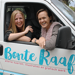 Wie zijn wij? Elise en Chantal van Bonte Raaf