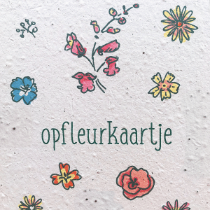 corona opfleurkaartje detail
