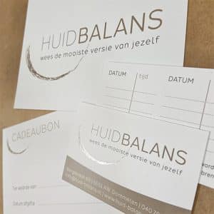 huidbalans drukwerk