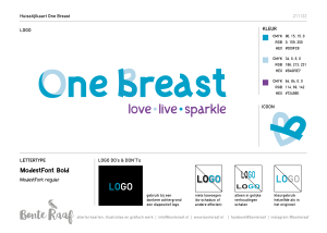 Huisstijlkaart One Breast
